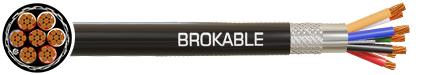 CABLE CONTROL CON BLINDAJE TIPO D CON PANTALLA PVC-PVC 600V 75/90°C