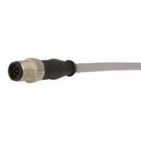 M12 Cable Assembly A-cod st/- m/- 5,0m